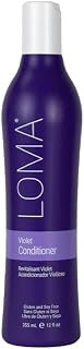 Loma Hair Care Violet Conditioner, Lemon/Eucalyptus, 12 Fl Oz