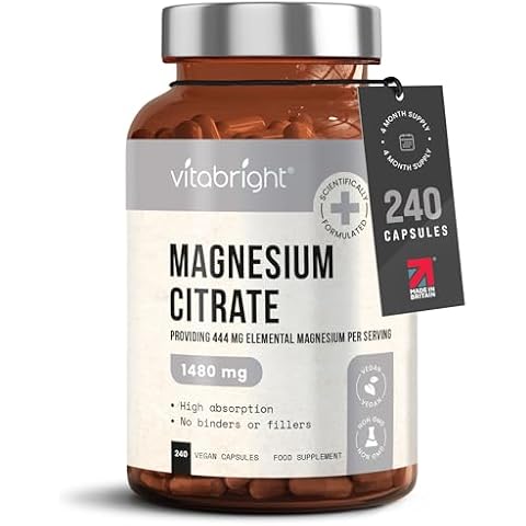 VitaBright High Strength Magnesium Capsules Cover