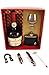 Produktbild Bottling Courvoisier Napoleon 3 Star Luxe with Glass and Hip Flask in einer mit Seide ausgestatetten Geschenkbox, da zu 4 Weinaccessoires, 1 x 700ml