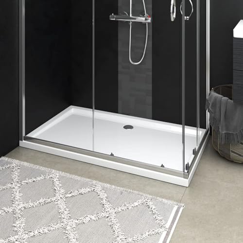 HACSYP Plato de Ducha Rectangular, Platos de Ducha extraplanos, bandejas Base for mamparas de baño, Bandeja de baño Rectangular for baño húmedo