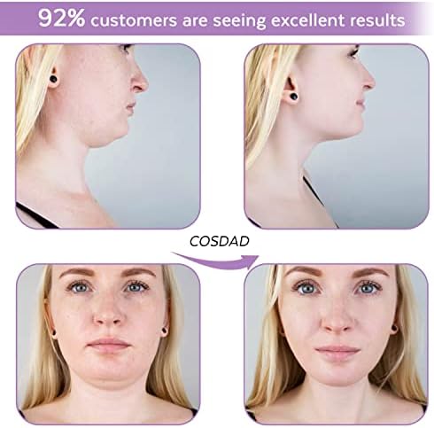 Reusable Double Chin Reducer Chin Strap Face Slimming Strap Face Slimmer Shaper for Women,Breathable Comfortable V Line Lifting Mask,Innovative Lifting Technology,One Fits All,Purple