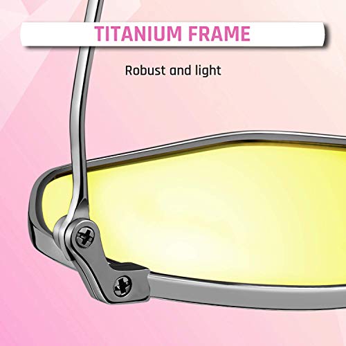 Image of KLIM Optics Blue Light Blocking Glasses - New Version - Bye Eye Strain and Fatigue while Gaming Glasses for PC Mobile TV