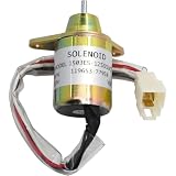Fuel Stop Control Solenoid Valve - 119653-77950 - Heavy Machinery Engine Systems