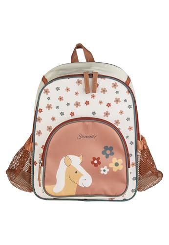 Sterntaler Baby-Mädchen Pferd Sunny Kinderrucksack, Ecru