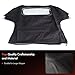 Convertible Soft Top Compatible with Mazda MX-5 Miata MX5 Miata 2006-2014 Replacement 10-18-MX5-011 Black