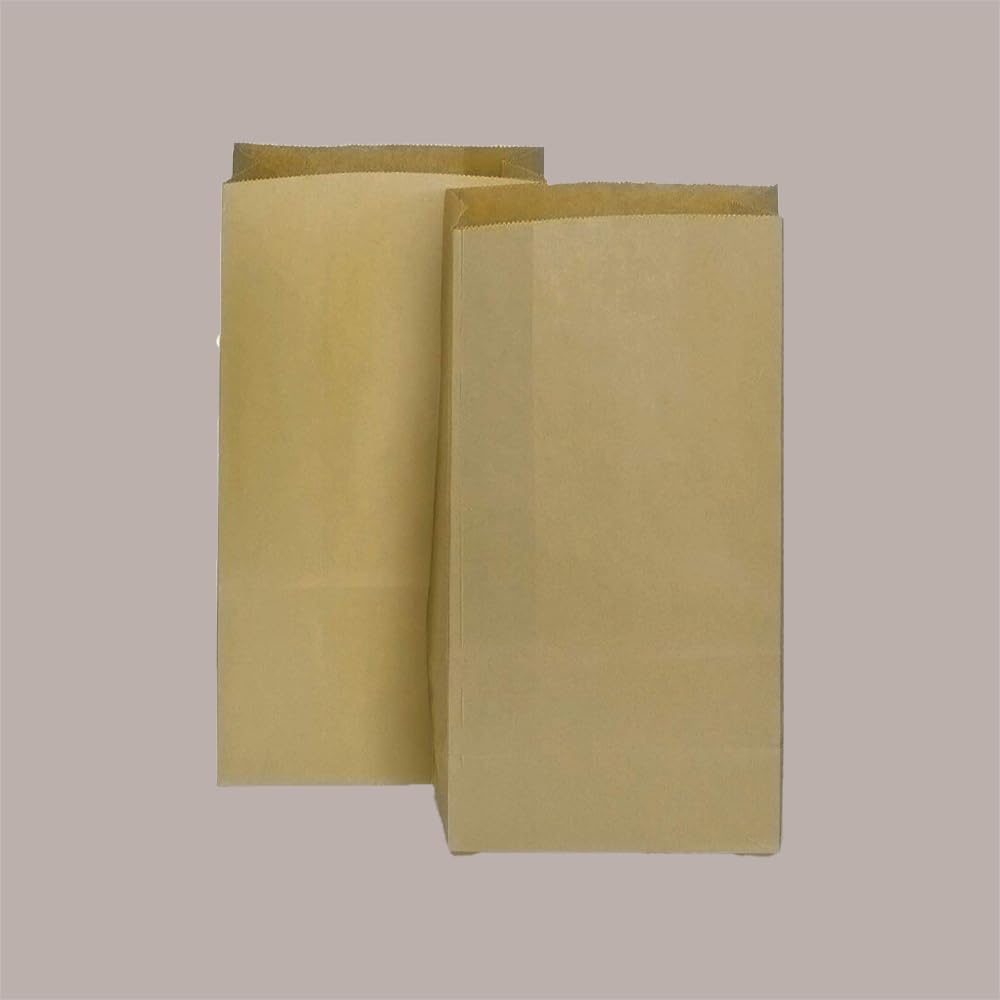Sacco Carta Avana Raccolta Differenziata Carta,Capacità 51 Litri, Lucgel, 40x16x80cm, 30 pezzi