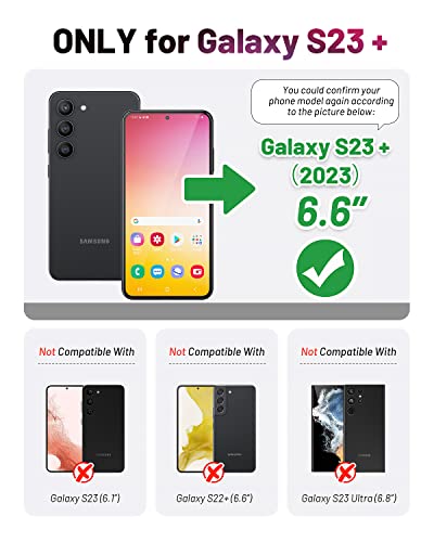 Coque portefeuille Galaxy S23 Plus idéale pour vos sorties - 2