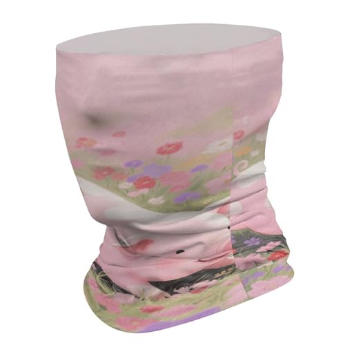 Cute Pig Neck Gaiter Face Cover Scarf, Breathable Sun Balaclava for Skiing Fishing Hiking Cycling3