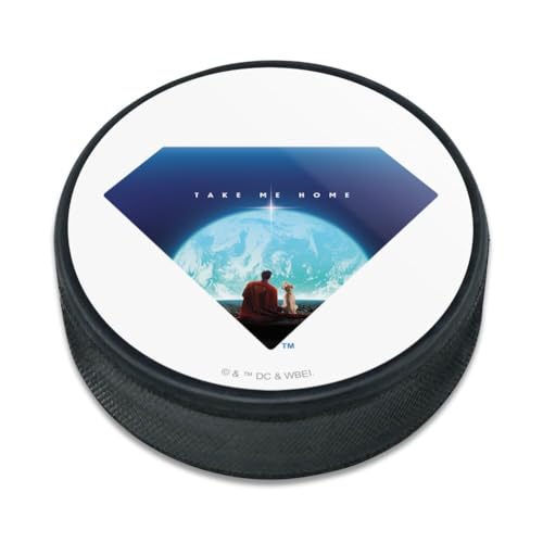 Superman Krypto Earth Shield Ice Hockey Puck