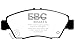 EBC Brakes DP4891R Yellowstuff Street and Track Brake Pad