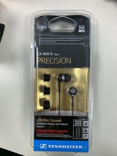 SENNHEISER CX 400 II Precision in-Ear Headphone -Black