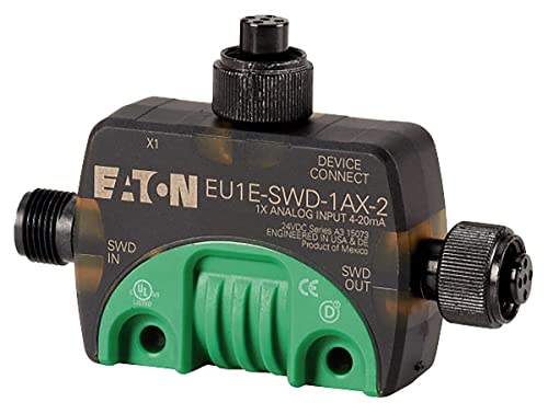 Eaton 174718 SWD T de Connector Analog Módulo IP69K entrada 0-20 mA toma A/S M12