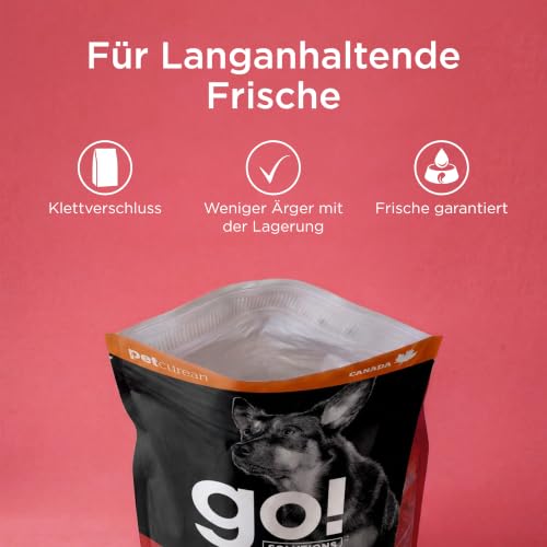 Go! Solutions Hundetrockenfutter Lachs, getreidefrei Sensitivities, 10 kg – Ansicht 6