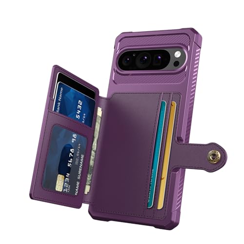 Funda libro Google Pixel 9 Pro morada para organizar tu día a día 3