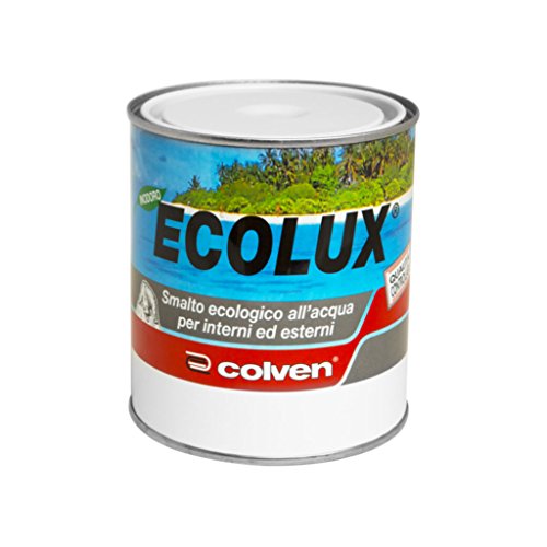 Smalto acqua ecolux ml.750 bianco lucido