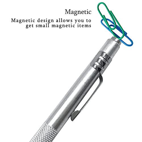 image for NEPAK 2 Pack Tungsten Carbide Scriber with Magnet,with Extra 12 Replac