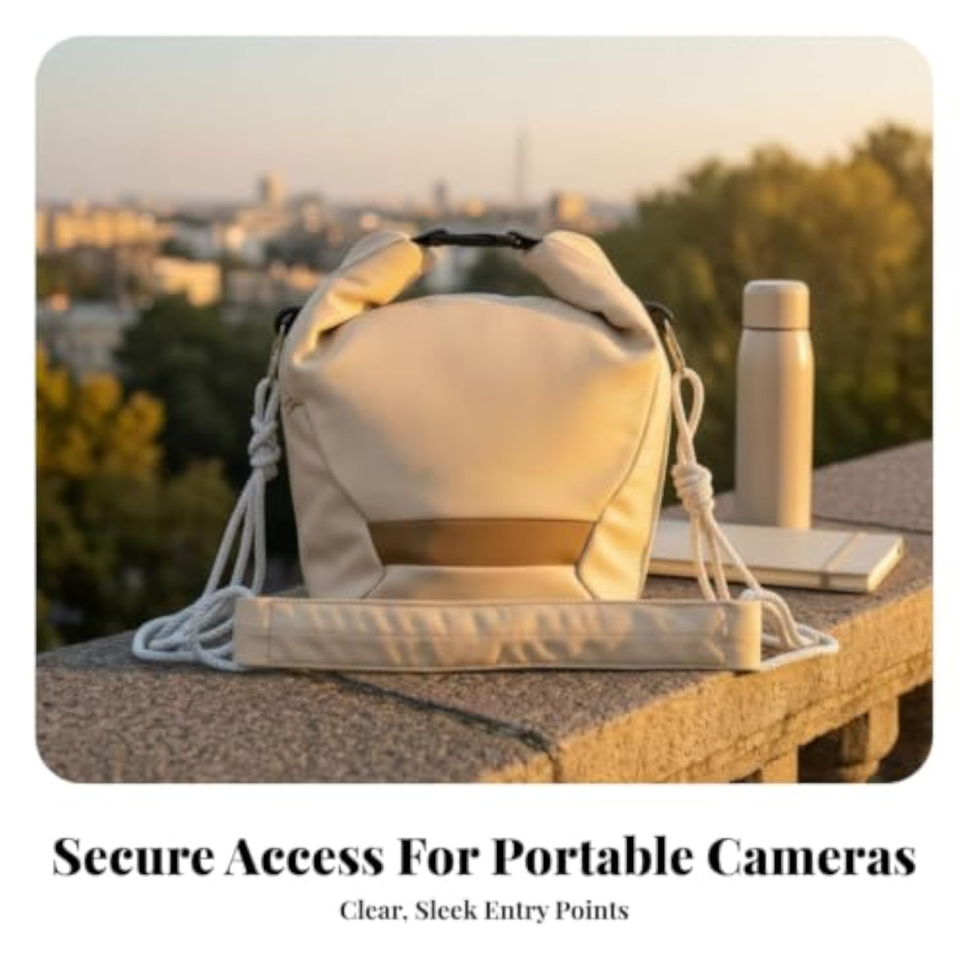 Lightweight Slouchy Camera Bag for Photographers