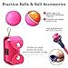 Golf Accessories Kit 20 PCS Pink Golf Gift Set - Golf Towel, Ball Marker, Pins, Golf Club Cleaner, Pink Golf Balls w/Holder, Ball Alignment Kit, Divot Repair, Plastic Tees, All Pink Kit