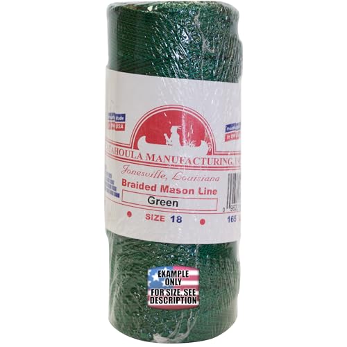 Mason Line, Nylon Trenzado. Verde, 500 ft Paquete de 3 miniatura 1