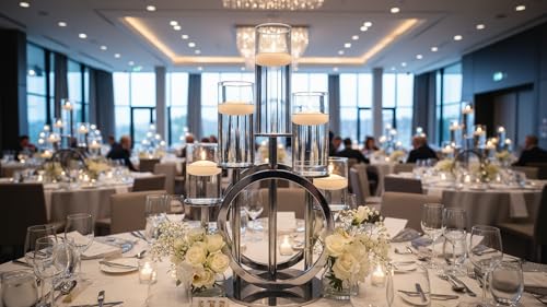 28 Schwimmkerzen - Durchmesser 5 cm - 5,5 Stunden Brenndauer - Farbe Weiß - Cereria Di Giorgio