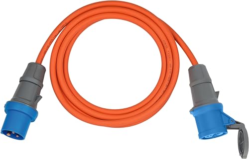 Brennenstuhl CEE 230V Camping-Verlängerungskabel 5m (H07RN-F 3G2,5 Kabel in der Signalfarbe orange, Camping-Stromkabel für den ständigen Einsatz im Außenbereich IP44, Made in Germany) Brennenstuhl CEE 230V Camping-Verlängerungskabel 5m (H07RN-F 3G2,5 Kabel in der Signalfarbe orange, Camping-Stromkabel für den ständigen Einsatz im Außenbereich IP44, Made in Germany)