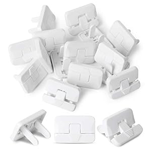 Bates- Outlet Covers, 15 Pack, 2 Prong Outlet Covers, Baby Proof Outlet Covers, Plug Covers for Electrical Outlets…