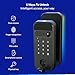 myQ Secure View™ 3-in-1 Smart Lock with 2K HDR Video Doorbell Camera, Face Access, Fingerprint Access, PIN & App Control — Intelligent Entry with Built-in Camera, Color Night Vision & Two-Way Audio