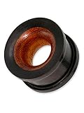 Tunnel Ohrschmuck - Handarbeit aus natürlichen Materialien. Abweichungen in Größe (+/-1 mm), Form, Farbe und Struktur möglich