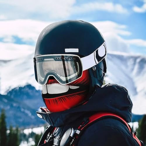 Balaclava para Hombres y Mujeres con Diseño de Labios Rojos, Máscara Facial Completa para Ciclismo, Esquí y Motociclismo miniatura 5
