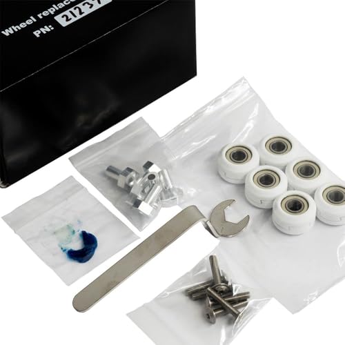 Trend X Axis Wheel Replacement Kit, Maintenance Kit for CNC SmartBench, Includes Tools and Components for Wheel Replacement, U*WP-CNCY/022