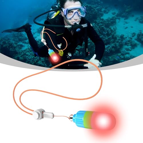 Lumière de plongée sous l'eau étanche avec 2 modes SOS - 2