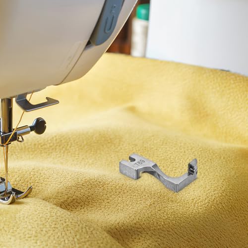 2pcs Universal Pie Prensatelas Ajustable para Cremallera miniatura 4