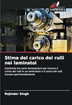 Paperback Stima del carico dei rulli nei laminatoi [Italian] Book