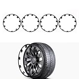 Aesthimo Tesla Model 3 Performance 2020-2023 20-Inch Wheel Rim Protector ABS Rim Guard Rim Hubcap Cover Car Protection Tesla Model 3 Exterior Accessories