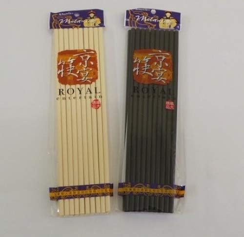 Premium 100% Melamine Chinese Chopsticks Royal Entertain (Black)