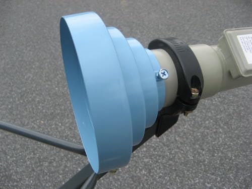 Conical Scalar Ring & LNB Bracket C to Ku Band Kit FTA DMS INTERNATINAL Brand