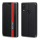 Funda para BQ Aquaris X2, funda de piel con cierre magntico multicolor con tarjetero para BQ Aquaris X2 Pro (5.7 pulgadas)