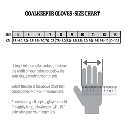 Storelli Gladiator Challenger 2.0 Goalkeeper Gloves | Protective Soccer Goalie Gloves With Finger Spines | Enhanced Finger And Hand Protection | Black | Size 10 #TOP6