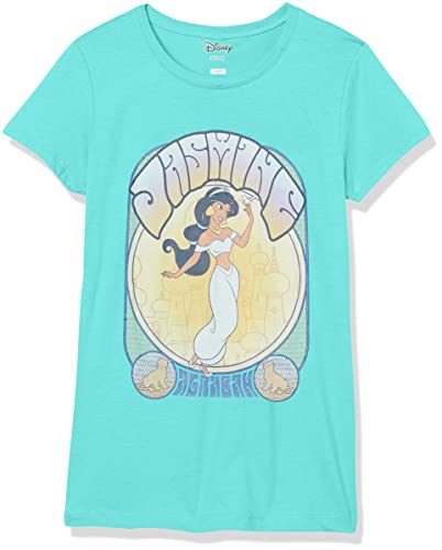 T-Shirt Fille Disney Tink 8ème Anniversaire en Coton Rose