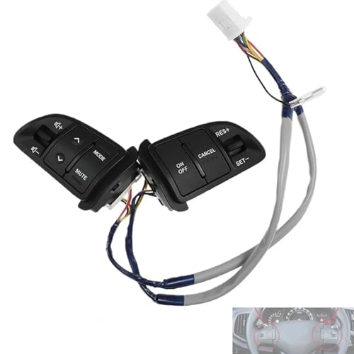 Interrupteur volant Kia Sportage commande regulateur en panne remplacement 2012