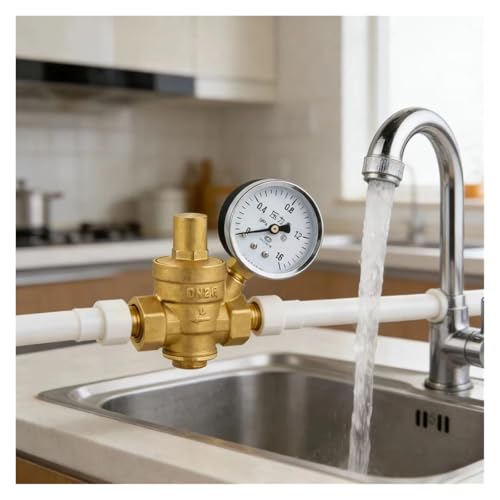 Régulateur de pression DN50 en laiton contre les surpressions d'eau - 5