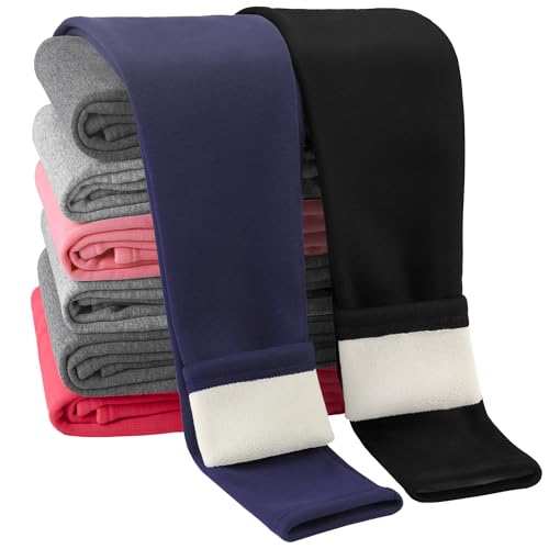Resinta Girls Fleece Lined Winter Leggings