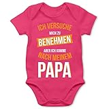 Das mit Spruch und Statement verzierte Motiv eignet sich optimal zu Baby Erstausstattung und ist ein Pflichtkauf für alle Kinder
