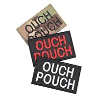 DEARMAMY 3pcs Embroidered Alphabet Cloth Patches Hook and Loop Fastener, Repairing Garment Applique for T-Shirts, Pants, and Bags, Suitable for DIY Clothing Decoration