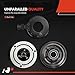 A-Premium Air Conditioner AC Compressor Clutch Kit Compatible with Jeep Liberty 2009-2012 & Dodge Nitro 2009-2011, 3.7L