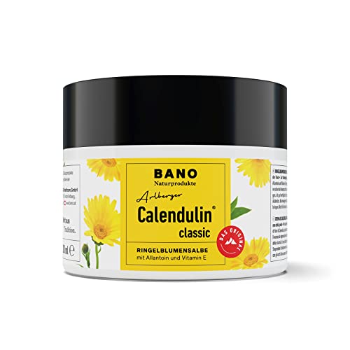 Pommade au calendula BANO pour soulager les tiraillements de la peau