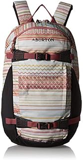 Burton Multi-Season Women's Day Hiker 25L Hiking/Backcountry Backpack, Aqua Gray Revel Stripe, One