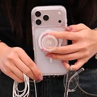 PopSockets Phone Grip for MagSafe, Magnetic Holder- Clear — image 6
