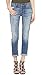 7 For All Mankind Women's Josefina Boyfriend with Rolled Hem Jean