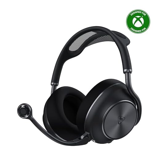 Turtle Beach Stealth Pro II Wireless Premium-Multiplattform-Gaming-Headset für Xbox Series X oder S, PS5, PS4, PC, Hi-Res 24-bit Audio, Geräuschunterdrückung, Schwarz